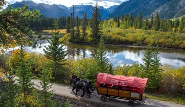 Banff Wagon BBQ Cookout