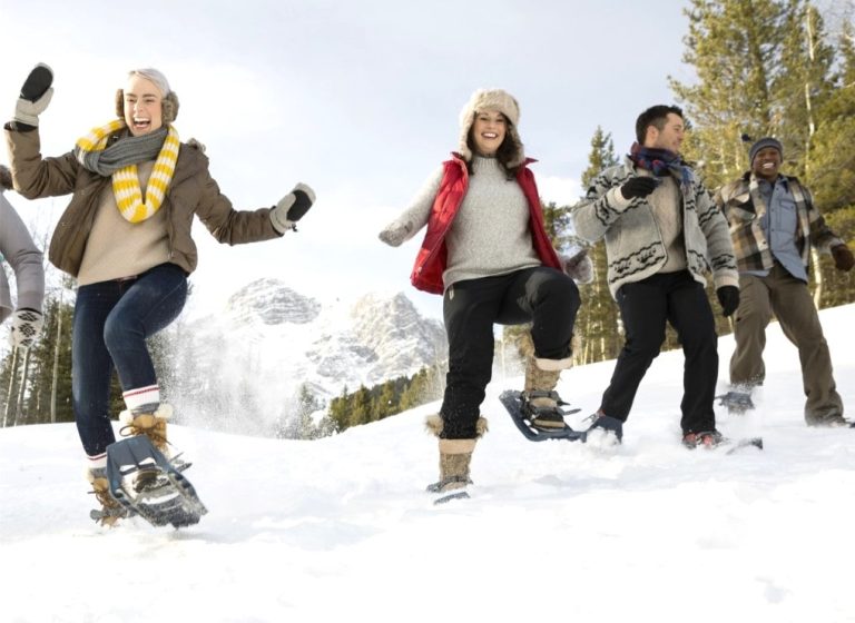 Snowshoeing in Kanananaskis