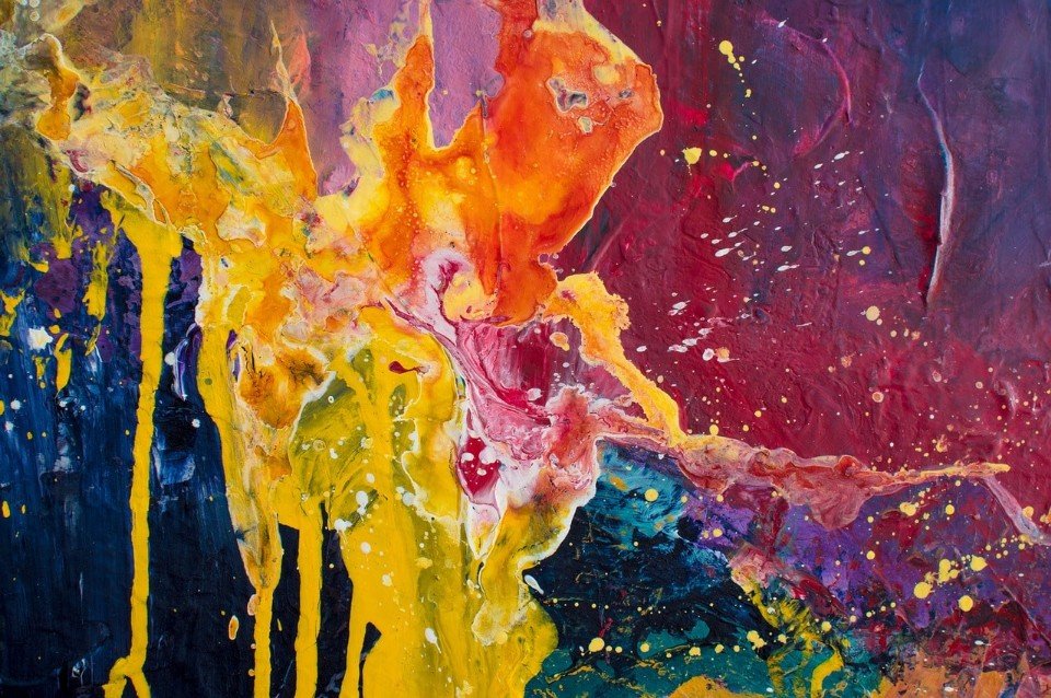 Splatter Painting - Lost Angeles